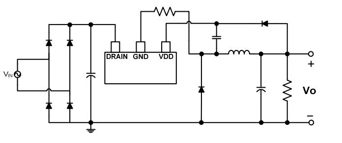 CXAC85252 High Efficiency Off-line CV Regulator高效低成本离线恒压稳压器降压和降压 - 升压拓扑结构逐脉冲电流限制峰值电流模式控制