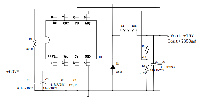 CXSD61062 48V电池供电降压型DC-DC电源管理芯片基准电源振荡器误差放大器过热保护限流保护短路保护