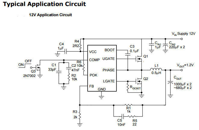 CXSD6295电压模式固定300kHz开关频率同步降压变换器许宽输入电压对于vario为单个5~12V或两个电源电压
