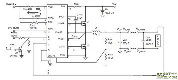 CXSD62102A单相定时同步的PWM控制器驱动N通道mosfet功率因数调制（PFM）或脉宽调制（PWM）模式下都能瞬态响应和准确的直流电压输出