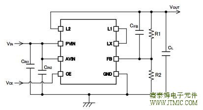 JTMT211/JTMT212 TYPICAL APPLICATION CIRCUIT