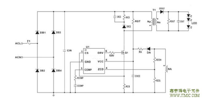 JTMT8301典型应用电路