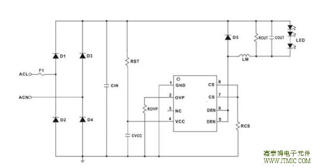 JTMT8533C典型应用电路