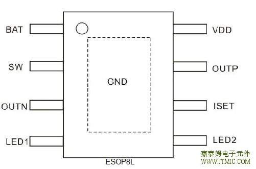 JTMT4213管脚描述