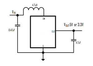  The CXSU6385 is a step-up converter that provides a boosted output voltage from a low voltage source. Because of its proprietary design, it starts up at a very low input voltage down to 850mV