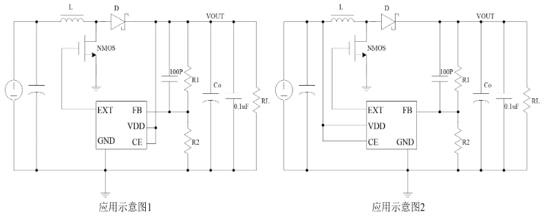 Cxle8692 is a CMOS boost DC / DC controller composed of reference source, oscillation circuit, error amplifier, phase compensation circuit and PWM / PFM switching control circuit