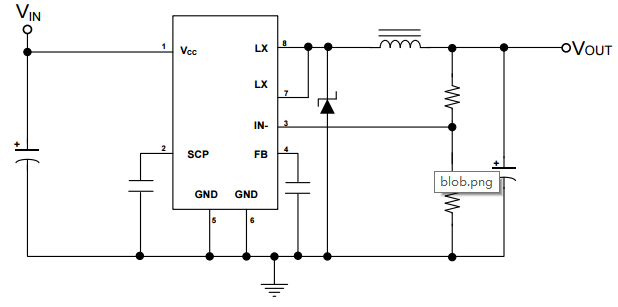 20V, 2A Buck Switching Regulator CXSD6170 includes a high current P-MOSFET, high precision reference