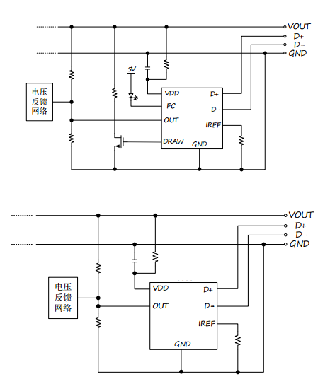 Cxlb7406/cxlb7407 is a USB mobile device charging interface control chip. In particular, it uses Qualcomm quick charge 3.0 class A / b specification to charge hvdcp adaptively