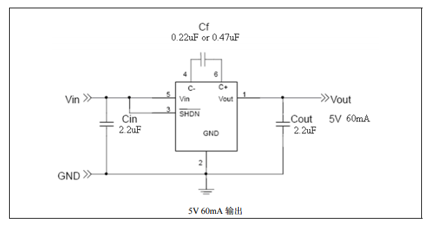 Cxle8133 is a kind of adjustable charge pump circuit which adjusts the output voltage through the switching capacitor. It only needs three capacitors without external redundant components