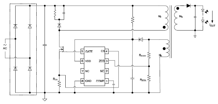 Cxac85146 cxac85148 is a kind of original side feedback controller with excellent performance. It can realize high-precision LED constant current drive without secondary feedback circuit
