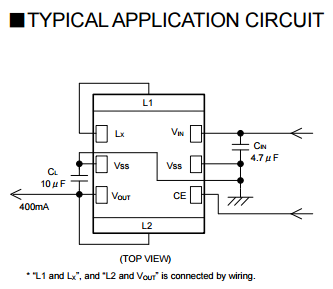 The output voltage of the subminiature step-down DC/DC converter composed of cxdc65106 coil and control IC is 0.8-4.0v, the switching frequency is 1.2MHz built-in 0.42Ω PCH driving transistor