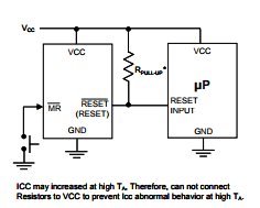 CXDR75117 CXDR75118 also provides a debounced manual reset input. These circuits perform a single function: they assert a reset signal whenever the VCC supply voltage declines below a preset threshold