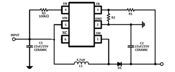 High Efficiency 1.2MHz 28V 2A Step-up DC/DC Converter The CXLE81119 is a constant frequency, current mode step-up converter intended for small, low power applications low cost capacitors and inductors