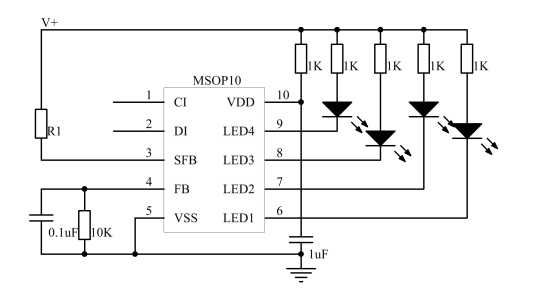 CXDR75143单多节电池组电量高精度检测显示IC具有充电LED闪烁恒流驱动延 