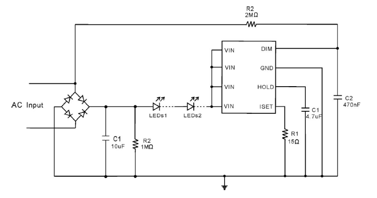 Cxle8679 is a linear constant current LED driver chip with switch dimming function, which is applied in the field of LED lighting with mains input