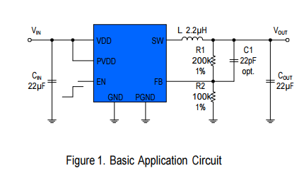 CXSD61040D 2A Output Current 2.3V to 6V Input Voltage Range PFM Mode for High Efficiency in Light Load